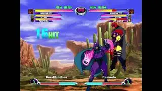 MvC2: Khaos - Magneto + RP Snap 2x Tag 145% Sequence (Match Start) .:3.5.24:.