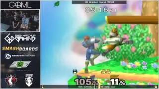 GOML 2015 - EMG | n0ne (Fox) vs EGE | Coffeeblack (Falcon, DK) - SSBM R2 Pools