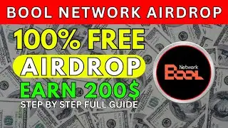 Bool Network Airdrop Step by Step Full Guide