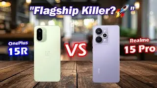 🎮🔥 OnePlus 15R vs Realme 15 Pro &ndash; Gaming & Battery Test