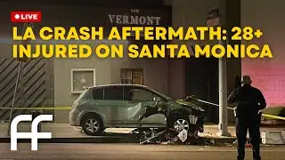 LIVE: East Hollywood, LA Crash Aftermath: 28+ Injured on Santa Monica | Factual Flow