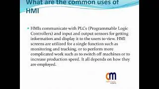 The Future of Industrial HMIs | What are HMIs? | SCADA Control Panel | CM Industry Supply Automation