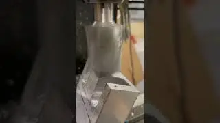 PM728V-T milling machine with a large end mill cutting an angle
