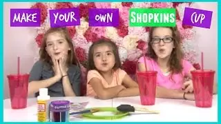 Make Your Own Shopkins Cup