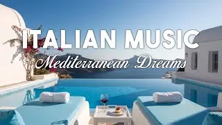 🌊🎶 Mediterranean Dreams  Relaxing Music & Greek Coast Views 🇬🇷✨