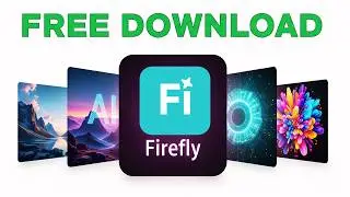 How To  Download Adobe Firefly for FREE On PC Or Mac & Create STUNNING Designs
