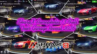 Asphalt 8 - SharpX-Aurephelia13’s Full Tour Garage Reveal 2026, All 171 Owned Cars
