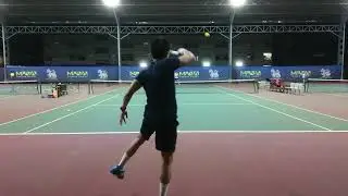 Tennis Pract Groundstroke (Kiak & Kia )