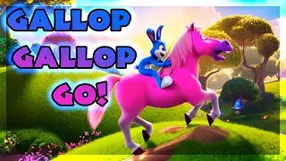 Gallop Gallop Go! | Fun Horse Song for Kids | Sing & Ride Along
