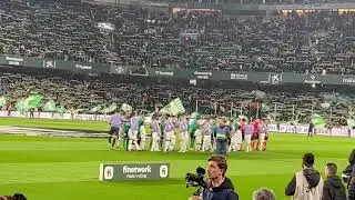 Real Betis vs Real Madrid (Anthem of Betis unbelievable atmosphere on 'Benito Villamarin')