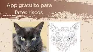 Como fazer RISCOS para bordar a partir de FOTOS