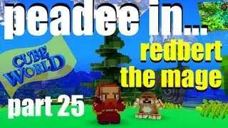 Ep 25 - Cube World Alpha :: Squirrel Taming; Finding a Daily Quest - Peadee Games