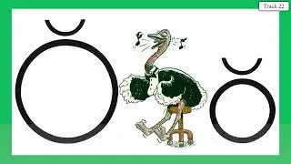 OLIVER OSTRICH 21  VOCAL  WITH LYRICS ABC'S WITH ACE AND CHRISTI