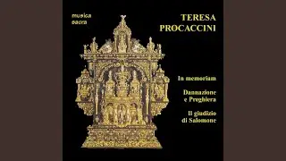 In Memoriam per coro, voce recitante e orchestra, Op. 108: Liberamente tratta dagli scritti di...
