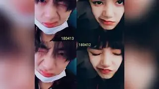 V BTS and LISA BLACKPINK💕 |TAELICE