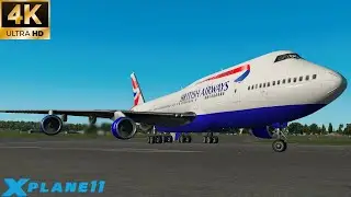 10 Planes in 7 Minutes ! Plane spotting at Manchester Airport | X-Plane 11 🇬🇧
