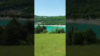 lago di fiastra(lake)#travel #mountains