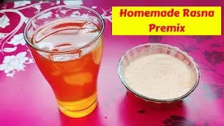 Homemade Rasna Recipe | How to make Rasna at Home | Instant Sharbat Powder | Orange Juice Recipe