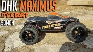 DHK Maximus 1/8th Brushless RTR 50mph truck Review