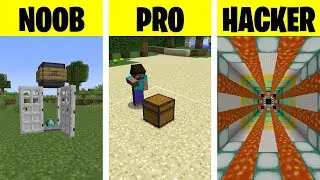 Minecraft NOOB vs PRO vs HACKER: Traps! 😂 #Shorts
