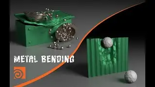 Houdini Metal Bending ( Hip File )