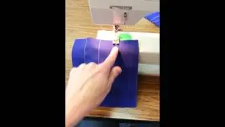 *Сэмплер №3 Зигзагообразный стежок (Bernina)