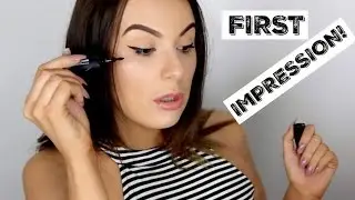 First Impression on the Maybelline Master Precise Curvy Liner + GRWM!