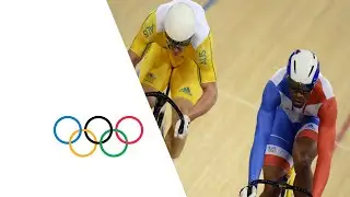 Cycling Track Men's Sprint Semifinals (Race 2) - Full Replay | London 2012 Olympics