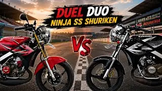 REVIEW DUO NINJA SS SHURIKEN // Ganteng yang mana?? #kawasaki #ninja #2stroke #cilacap #automobile 