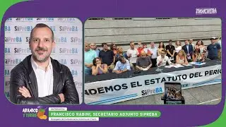 Alerta del SIPREBA: “La derogación del estatuto es un ataque directo al periodismo”