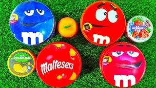 |Trending|✨ Oddly Satisfying Squishy toys unboxing with M&M chocolate and Skittles candy🍬
