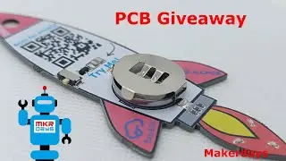 I made a colorful rocket PCB | 🚀 GIVEAWAY 🚀