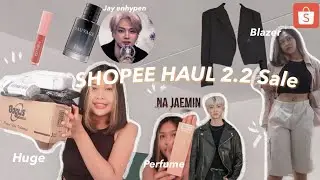 Shopee Haul Unboxing📦2.2 sale mulai 20rban!! (indonesia) | Richa Anggreni