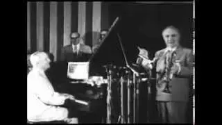 Truman and Petrillo Perform Duet (1954)