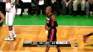 Ray Allen TD Garden Boston Entrance - Heat @ Celtics 1/27/2013