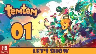 Let's Show Temtem - Part 1 - Charaktererstellung und Starter-Temtem [German]