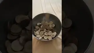 #stainlesssteel Dropping Taiwan Coins/Sound Effect Coin#shorts#soundeffects