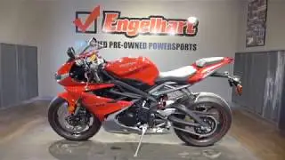 2016 Triumph Daytona 675 ABS (Red)