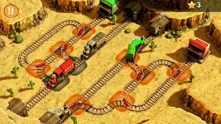 Train Crisis Plus Puzzle Game | Rail Track Maze Game | Android Gameplay #1209