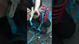How to fit normal or lowering springs on your car or van without using suspension spring compressors