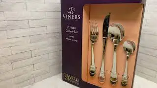 Набор из 16 столовых приборов dune Viners | Видео обзор от Kitchen-Devices.ru