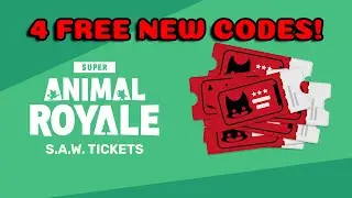 4 BRAND NEW FREE CODES IN SUPER ANIMAL ROYALE!!