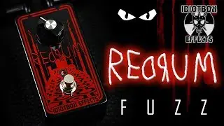 IdiotBox Effects Redrum Fuzz - 𝗕𝗔𝗦𝗦 𝗗𝗲𝗺𝗼