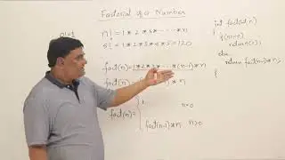 5.9 : Factorial using Recursion [Abdul Bari] DSA Course