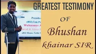 GREATEST TESTIMONY OF BHUSHAN KHAINAR SIR | STRIKERS CONVENTION 2018 | MOTIVATIONAL VIDEO