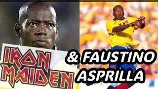 IRON MAIDEN & FAUSTINO ASPRILLA #ironmaiden #virtualxi  #faustinoasprilla #blazebayley #steveharris