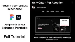 How to Create a Long Project for Behance Using Figma: Step-by-Step Tutorial