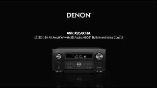 THE WORLD&rsquo;S FIRST 8K 13.2-CHANNEL AV RECEIVER
