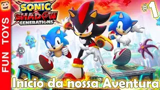 Sonic vs Shadow Generations ⚫ NOVO JOGO! Início da nossa AVENTURA!!! Veja a estória do SHADOW! 🔵