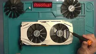 Обслуговування та заміна вентиляторів відеокарти ASUS GTX1060